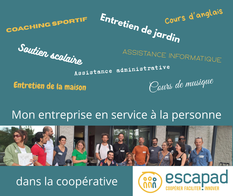 ESCAPAD - Coopérative service à la personne Montpellier, Perpignan et Toulouse