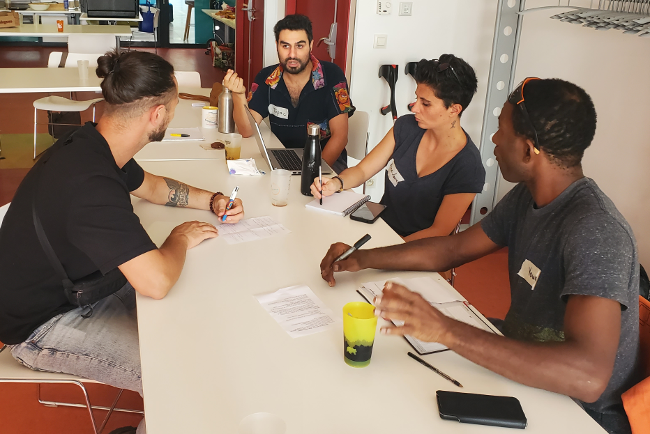 Entrepreneurs de la coopérative ESCAPAD à Montpellier