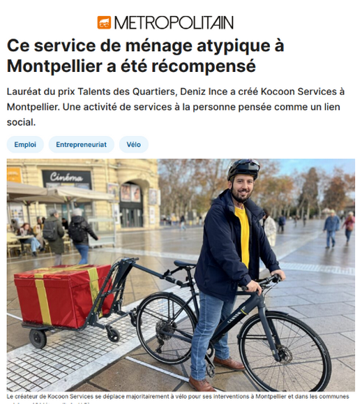 Ménage à Montpellier - Kocoon Services - Coopérative ESCAPAD