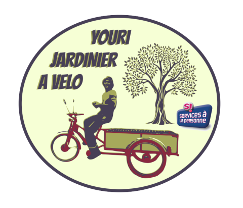 Jardinier à vélo Montpellier - Youri
