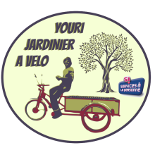 Jardinier à vélo Montpellier - Youri